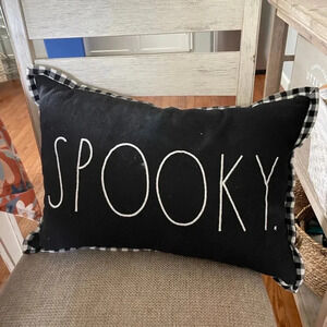 Rae Dunn spooky pillow